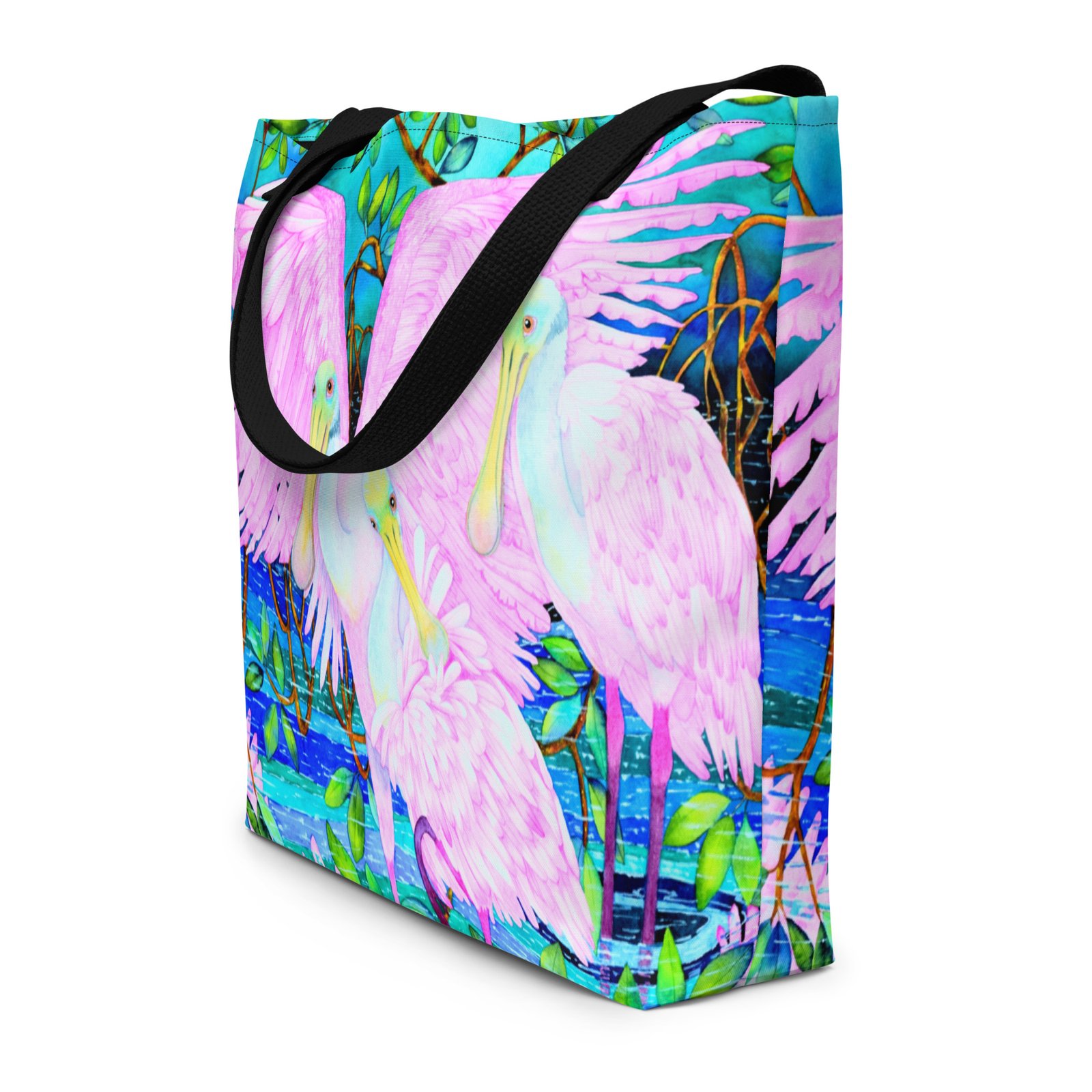 Little Darlings All Over Print Tote Bag Large