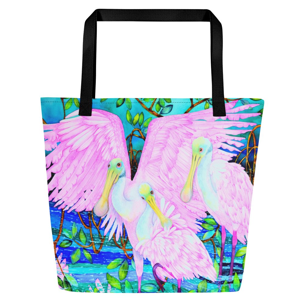 Little Darlings All Over Print Tote Bag Large - Image 5