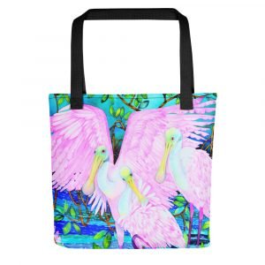 Little Darlings All Over Print Tote Bag Small
