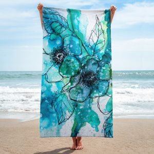 Pop Up Beach Towel