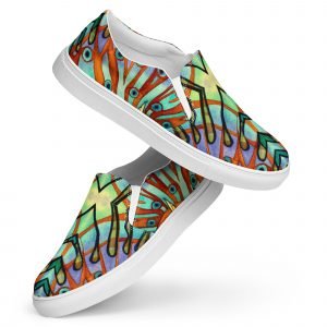 Beautiful Sting Men’s Slip-On Canvas Shoes
