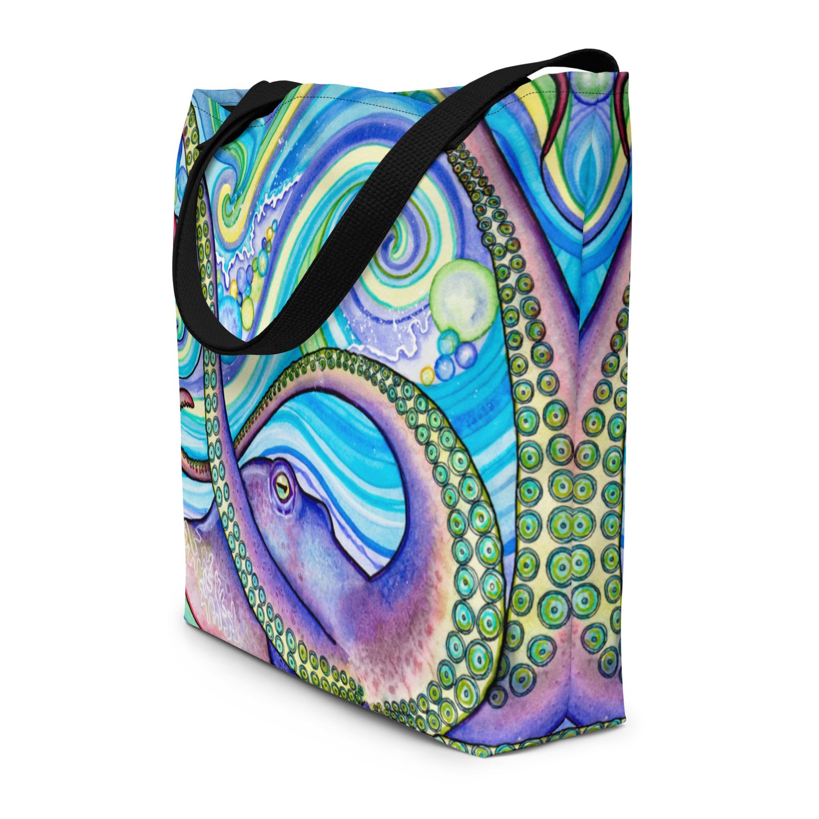 The Conductor All Over Print Tote Bag Large