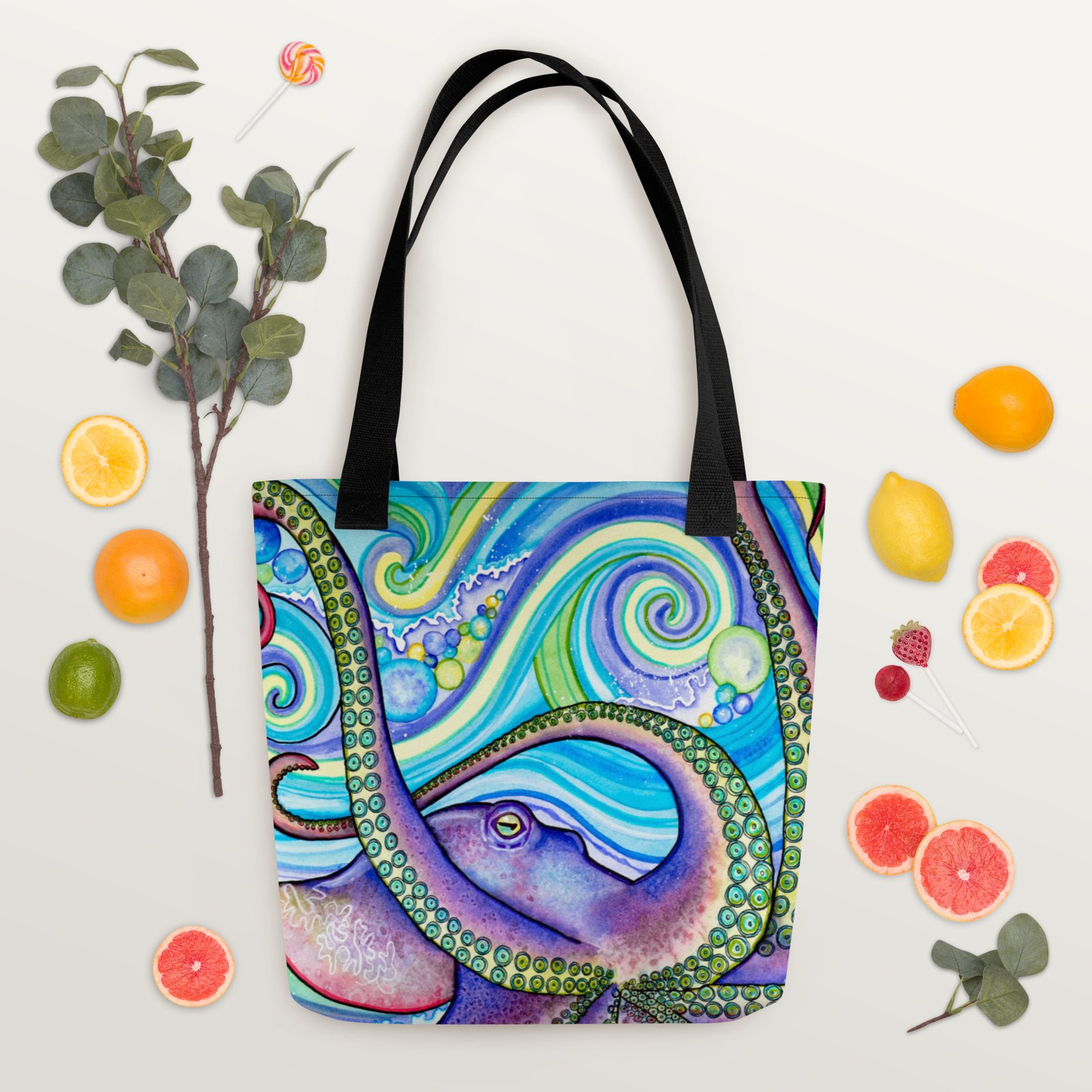 The Conductor All Over Print Tote Bag Small