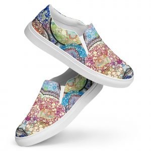 Kaleidoscope Women’s Slip-On Canvas Shoes