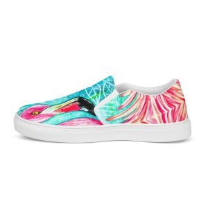 Funky Flamingo Women’s Slip-On Canvas Shoes