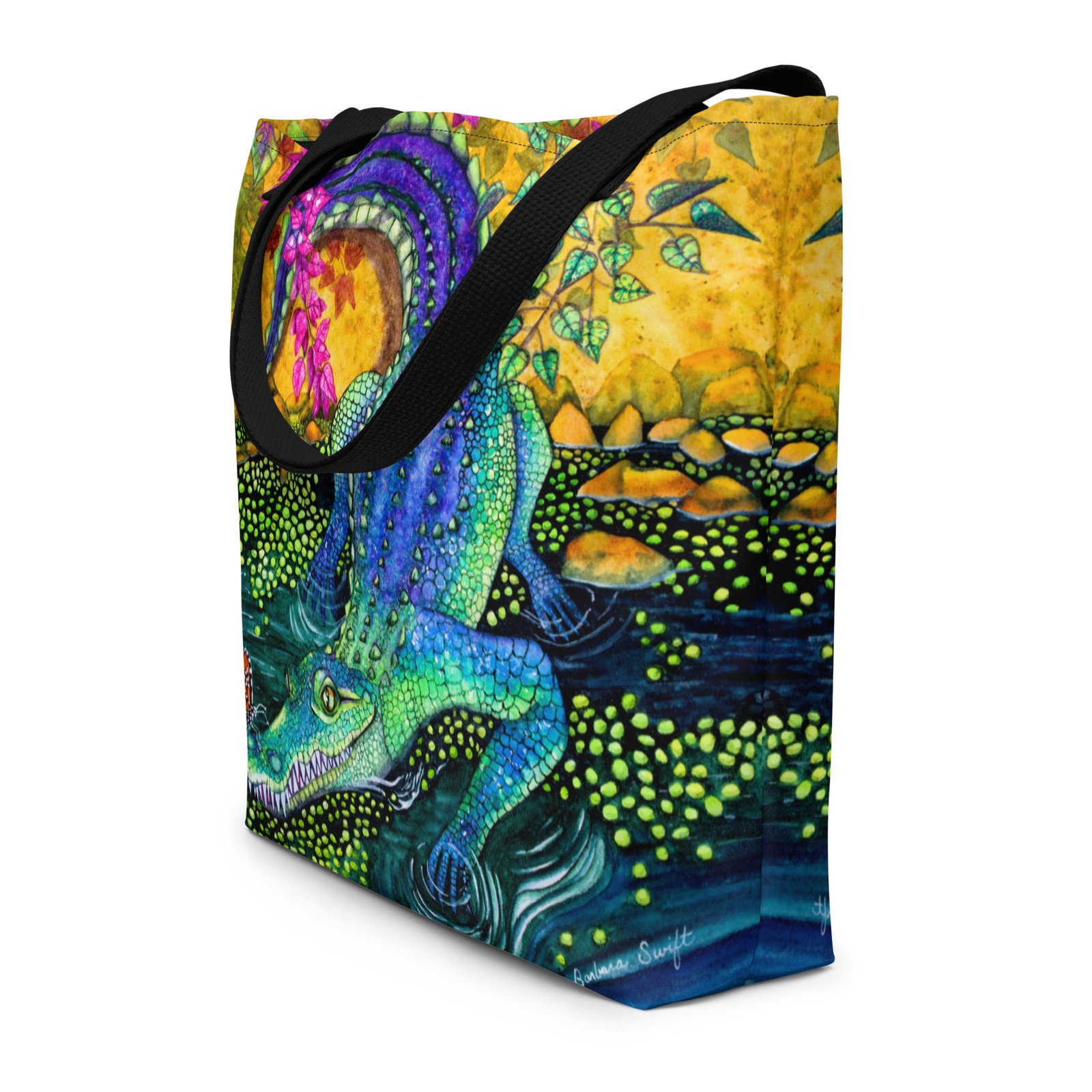 Nosey Neighbor All-Over Print Tote Bag Large