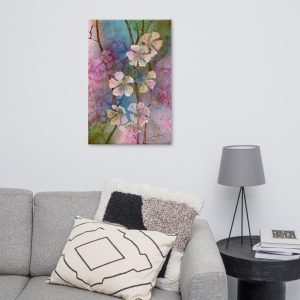 Woodland Wildflowers Gallery Wrap Canvas Print