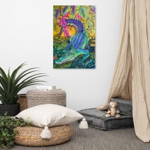 Nosey Neighbor Gallery Wrap Canvas Print