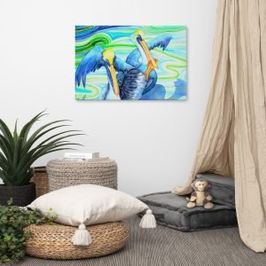 Dinner For Two Gallery Wrap Canvas Print