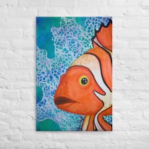 Clownin' Around Gallery Wrap Canvas Print