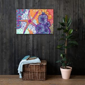 Starry Starry Sea Gallery Wrap Canvas Print