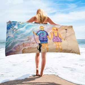 Follow Me Beach Towel